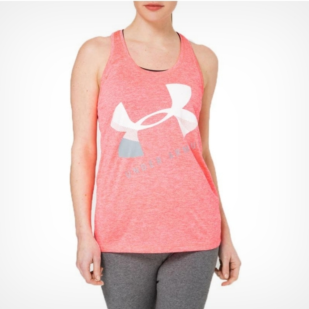 Women's small Under Armour Tech graphic twist tank